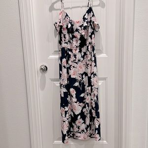 Floral Dress, Size M.